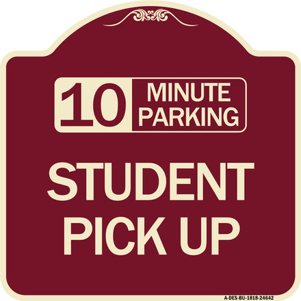 10 Minute Parking Student Pick Up