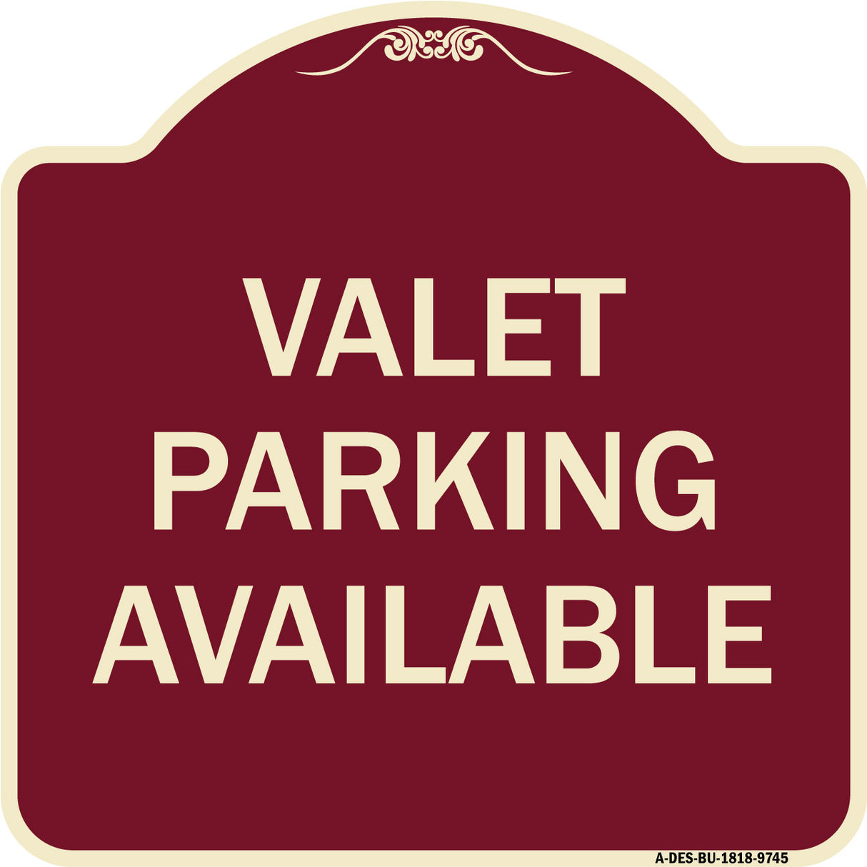 Valet Parking Available