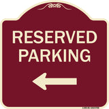 Reserved ParkingÂ  Left