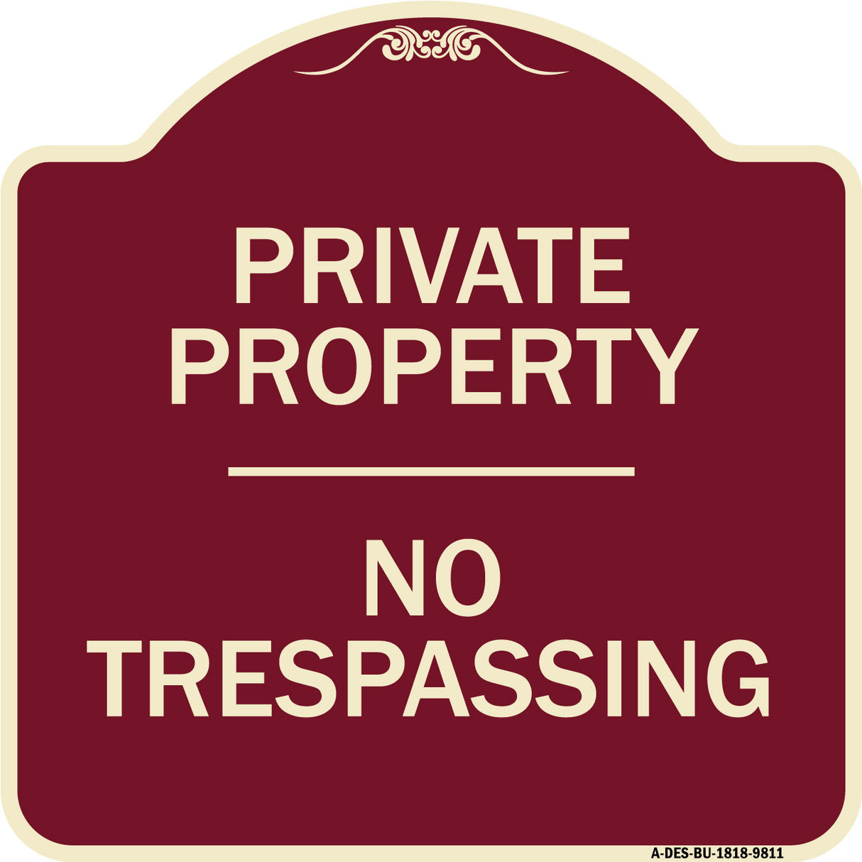 No Trespassing