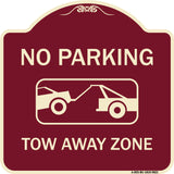 No Parking Tow Away Zone