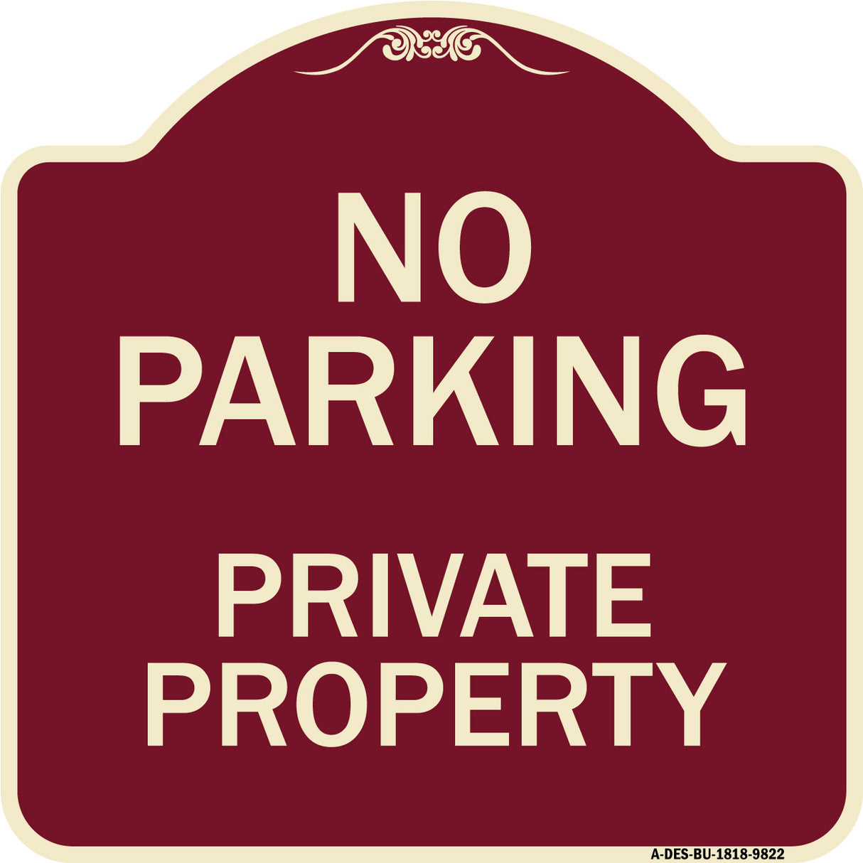 No Parking Private Property