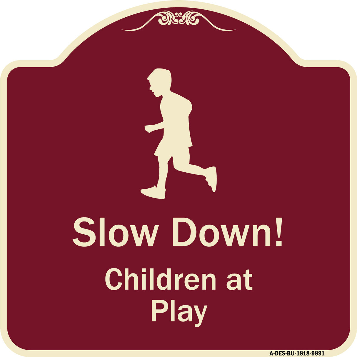 Slow Down, Children At Play