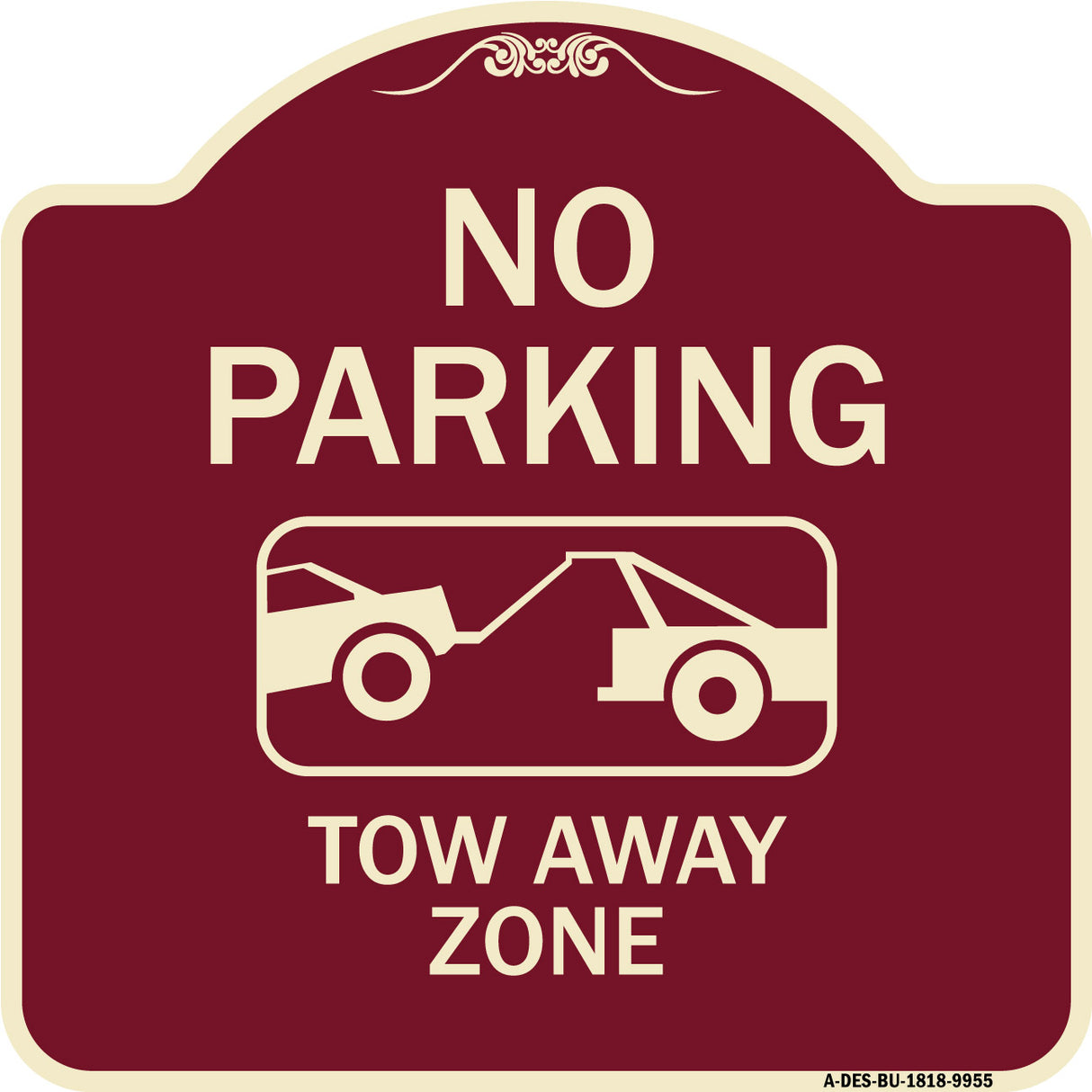 No Parking Tow Away Zone