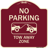 No Parking Tow Away Zone