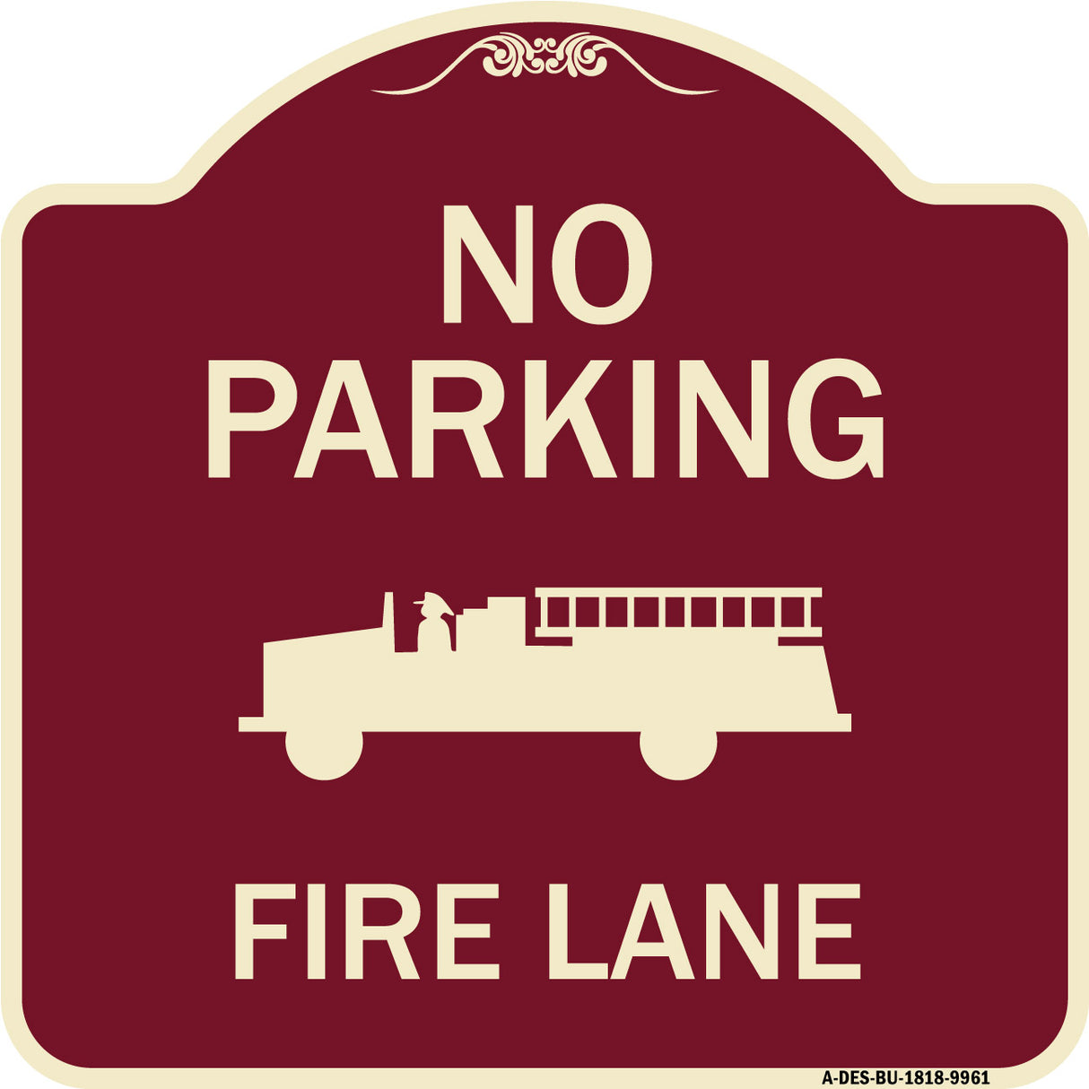 No Parking Fire Lane