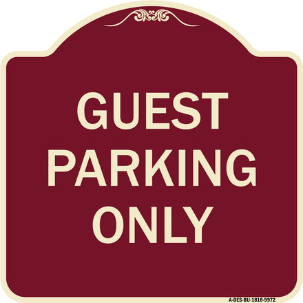Guest Parking Only
