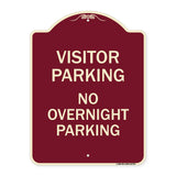 Visitor Parking Sign Visitor Parking No Overnight Parking