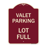 Valet Parking Lot Full