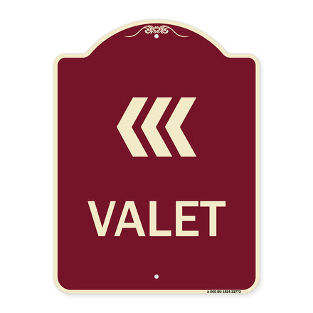 Valet Left Arrow