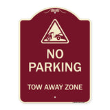 Tow Away Zone with Graphic