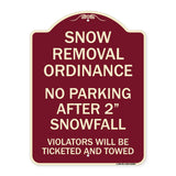 Snow Removal Ordinance - No Parking After 2 Snowfall