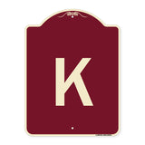 Sign with Letter K