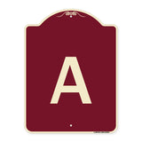 Sign with Letter A