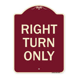 Right Turn Only