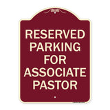 Reserved Parking for Associate Pastor