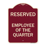 Reserved Parking Employee of the Quarter