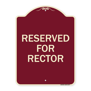 Reserved for Rector