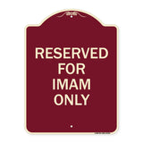 Reserved for Imam Only