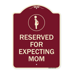 Reserved for Expecting Mom with Graphic