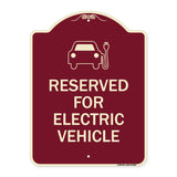 Reserved for Electric Vehicle (With Graphic)