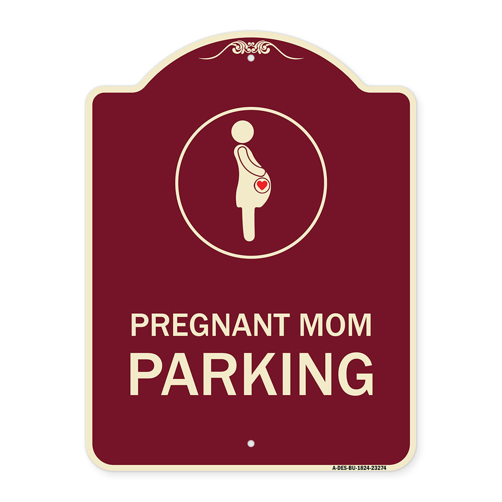 Pregnant Mom Parking (With Graphic)