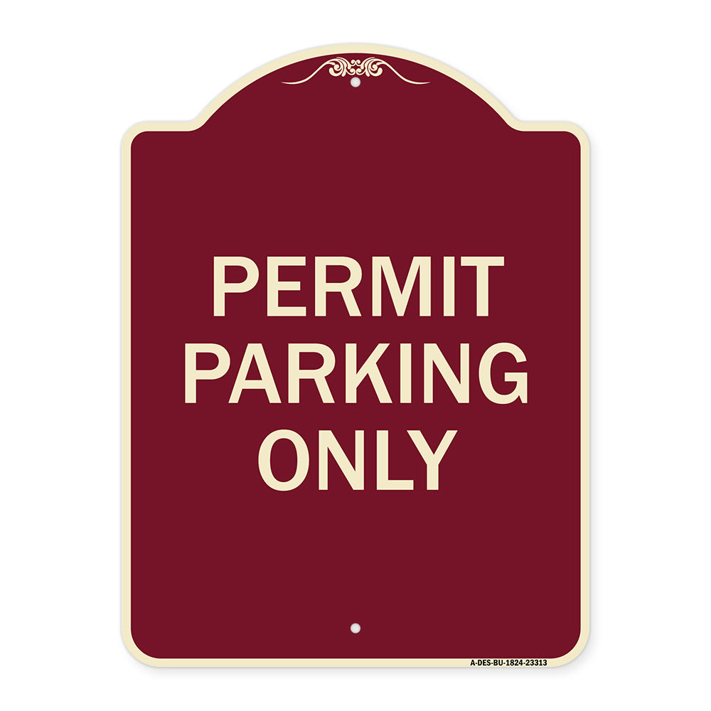 Permit Parking Only