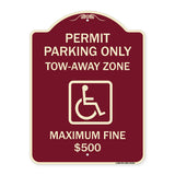 Permit Parking Only Tow-Away Zone Maximum Fine