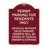 Permit Parking for Residents Only Vehicles Without Valid Parking Permits Will Be Towed at Vehicle Owner's Expense