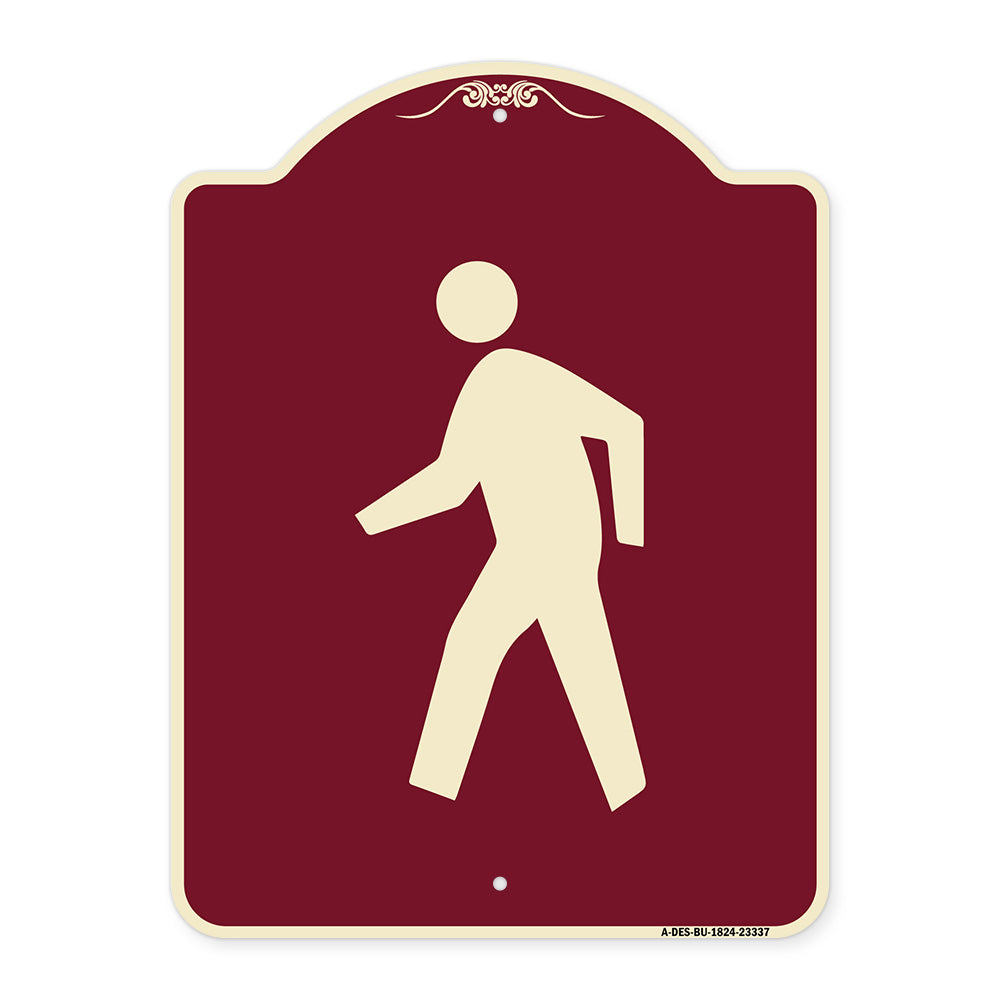 Pedestrian Crossing Symbol