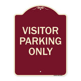 Parking Reserved Sign Visitor Parking Only