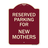 Parking Reserved for New Mothers