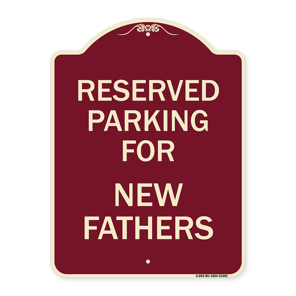 Parking Reserved for New Fathers