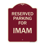 Parking Reserved for Imam