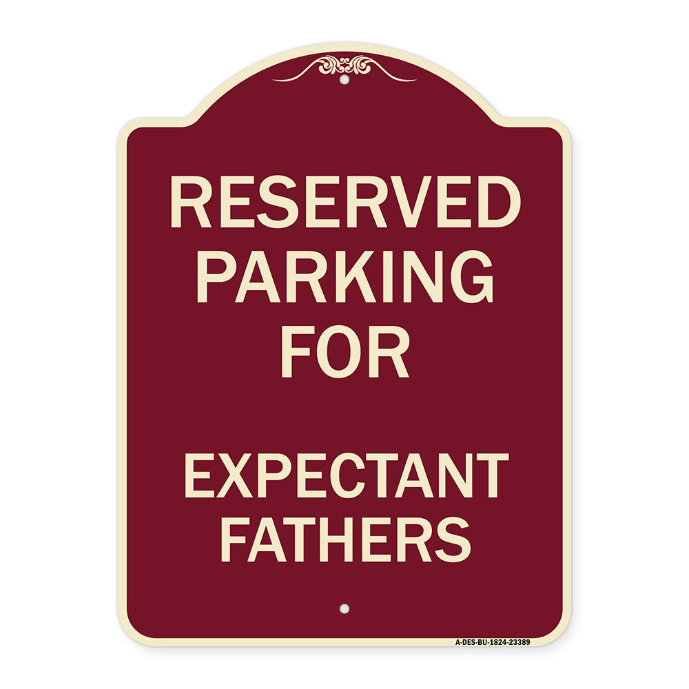 Parking Reserved for Expectant Fathers