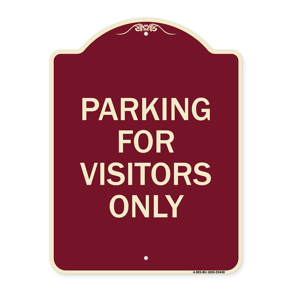 Parking for Visitors Only