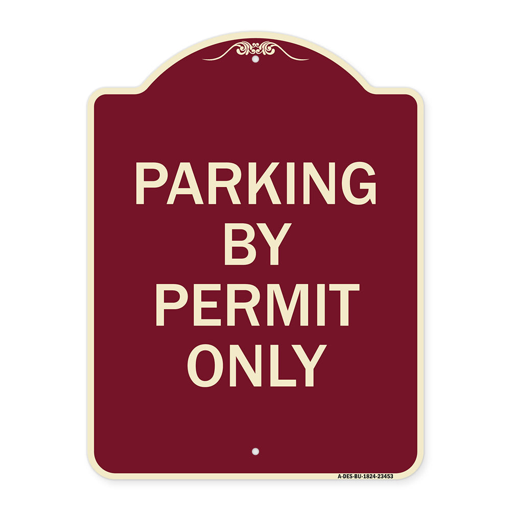 Parking by Permit Only