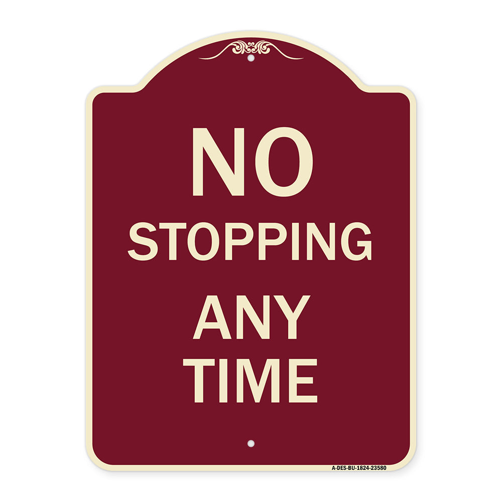 No Stopping Anytime
