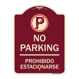 No Parking Prohibido Estacionar (No Parking Symbol)