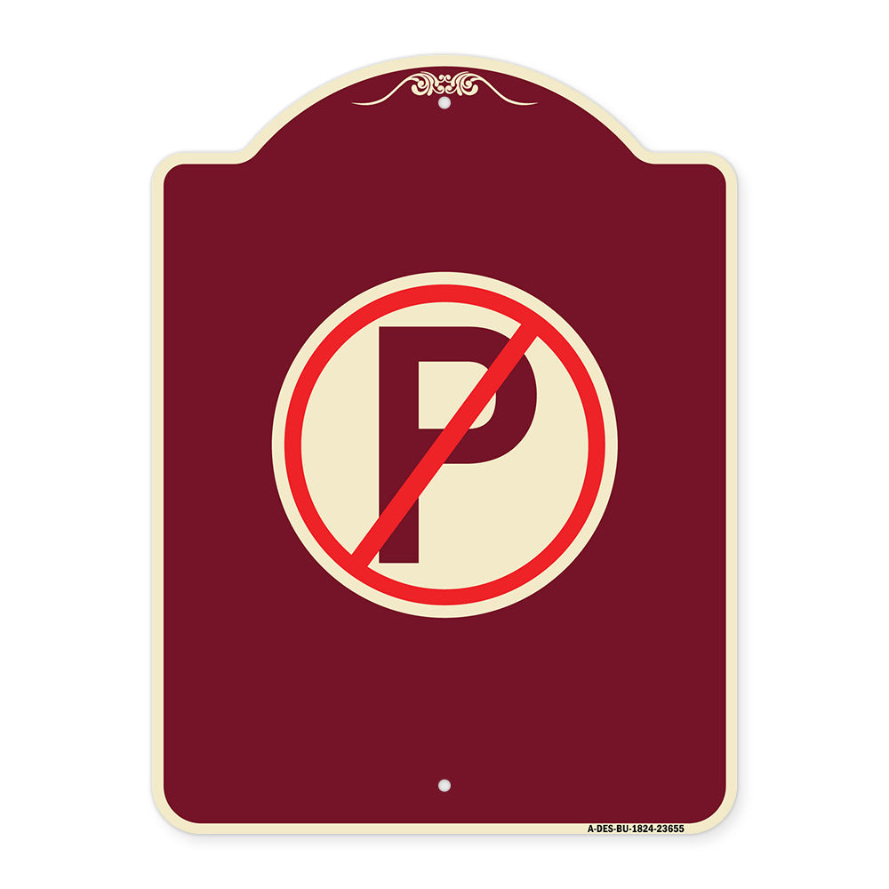 No Parking Symbol