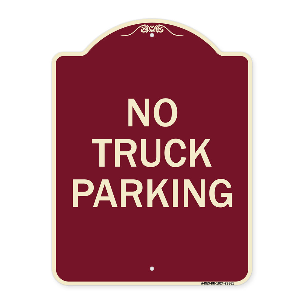 No Parking Sign No Truck Parking