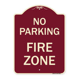 No Parking Sign No Parking Fire Zone