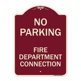 No Parking Sign No Parking - Fire Department Connection