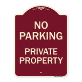 No Parking Private Property
