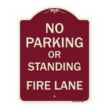 No Parking or Standing Fire Lane