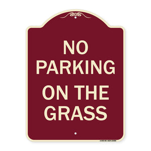 No Parking on the Grass