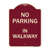 No Parking in Walkway