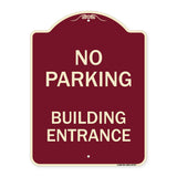 No Parking Building Entrance