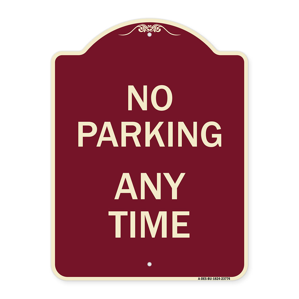 No Parking Anytime