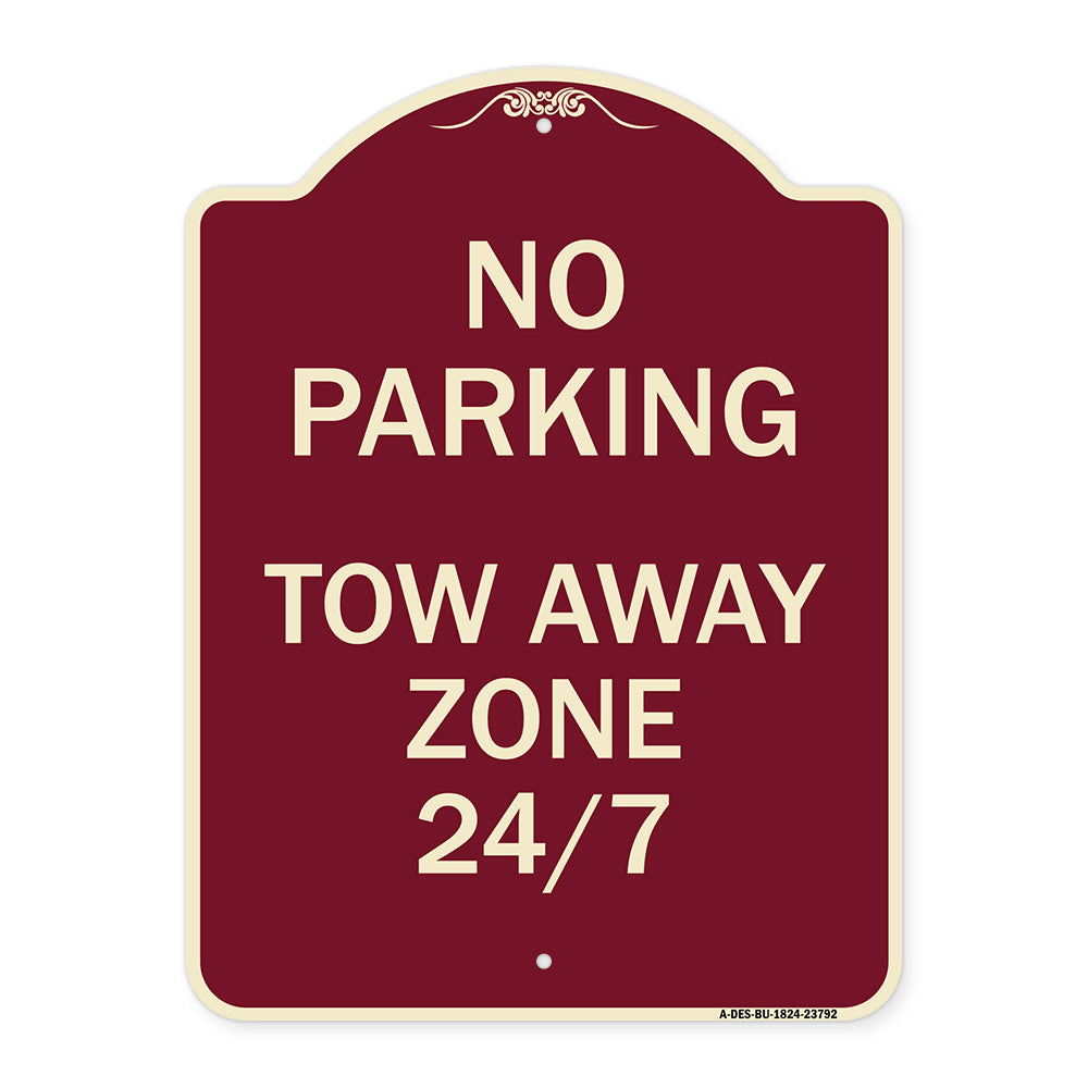 No Parking - Tow Away Zone 247